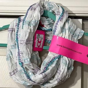 Betsey Johnson Scarf.  Size-OS.  New with Tags.